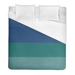 Blue Gradient Glitter Texture Pattern  Duvet Cover (full/ Double Size) by paulaoliveiradesign