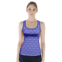 Blue Scales Racer Back Sports Top by Brini