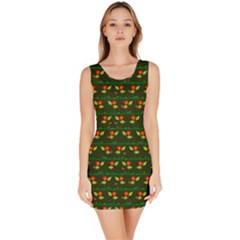 Plants And Flowers Bodycon Dress by linceazul