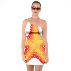 Starfish One Soulder Bodycon Dress by BangZart