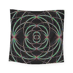 Abstract Spider Web Square Tapestry (small) by BangZart