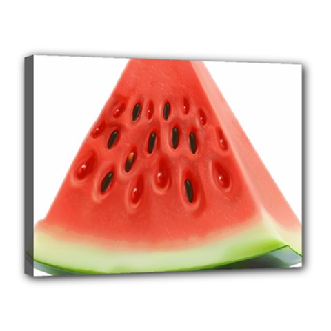 Piece Of Watermelon Canvas 16  X 12  by BangZart