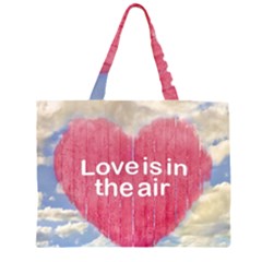 Love Concept Poster Design Zipper Large Tote Bag by dflcprints