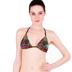 Vector Art Pattern Bikini Top by BangZart