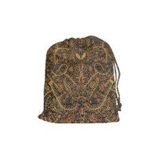 Art Indonesian Batik Drawstring Pouches (medium)  by BangZart