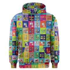 Exquisite Icons Collection Vector Men s Pullover Hoodie by BangZart
