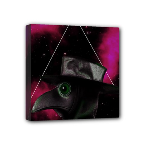 Bird-man  Mini Canvas 4  X 4  by Valentinaart