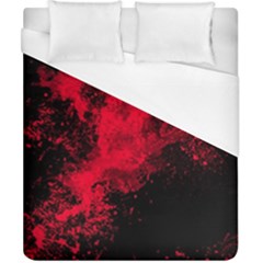 Red Smoke Duvet Cover (california King Size) by berwies