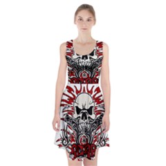 Acab Tribal Racerback Midi Dress by Valentinaart