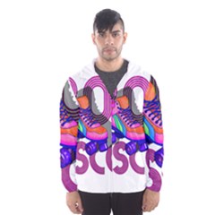 Roller Skater 80s Hooded Wind Breaker (men) by Valentinaart