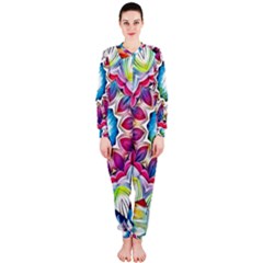 Sunshine Feeling Mandala Onepiece Jumpsuit (ladies)  by designworld65