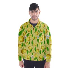 Lemon Pattern Wind Breaker (men) by Valentinaart