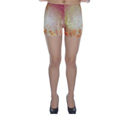 Flower Power, Cherry Blossom Skinny Shorts by FantasyWorld7