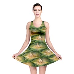 Pineapple Pattern Reversible Skater Dress by Nexatart