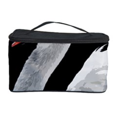 Swan Cosmetic Storage Case by Valentinaart