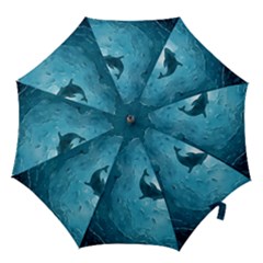 Shark Hook Handle Umbrellas (small) by Valentinaart