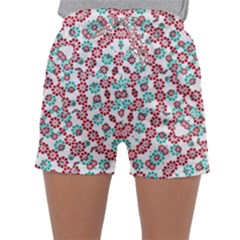 Multicolor Graphic Pattern Sleepwear Shorts by dflcprints