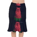 Watermelon cat Mermaid Skirt View1