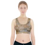 Sunset in the Mountains Sports Bra With Pocket