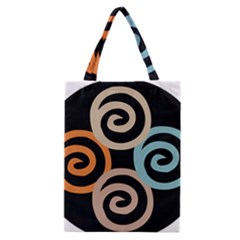 Abroad Spines Circle Classic Tote Bag by Mariart