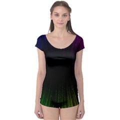 Colorful Light Ray Border Animation Loop Rainbow Motion Background Space Boyleg Leotard  by Mariart