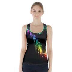 Illustration Light Space Rainbow Racer Back Sports Top by Mariart