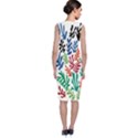 The Wreath Matisse Beauty Rainbow Color Sea Beach Classic Sleeveless Midi Dress View2