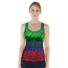 Cells Rainbow Racer Back Sports Top by Mariart