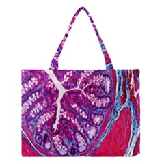 Histology Inc Histo Logistics Incorporated Masson s Trichrome Three Colour Staining Medium Tote Bag by Mariart