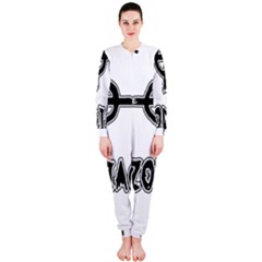 Zodiac Killer  Onepiece Jumpsuit (ladies)  by Valentinaart