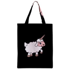 Unicorn Sheep Zipper Classic Tote Bag by Valentinaart