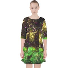 Space Colors Pocket Dress by ValentinaDesign