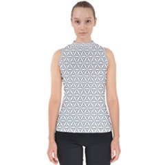 Seamless Pattern Monochrome Repeat Shell Top by Nexatart