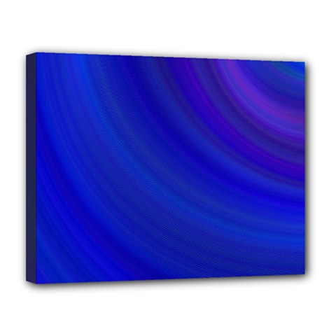 Blue Background Abstract Blue Canvas 14  X 11  by Nexatart