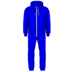 Blue! Blue! Blue! Hooded Jumpsuit (men)  by norastpatrick