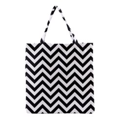 Wave Background Fashion Grocery Tote Bag by Nexatart