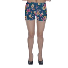 Aloha Hawaii Flower Floral Sexy Skinny Shorts by Mariart