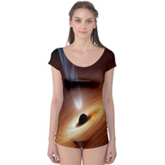 Coming Supermassive Black Hole Century Boyleg Leotard  by Mariart