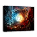 Supermassive Black Hole Galaxy Is Hidden Behind Worldwide Network Canvas 14  x 11  View1