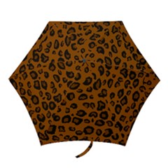 Dark Leopard Mini Folding Umbrellas by TRENDYcouture