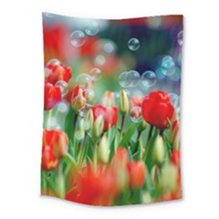 Colorful Flowers Medium Tapestry by Mariart