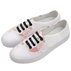 Flower Floral Rose Sunflower Star Sexy Pink Women s Classic Low Top Sneakers by Mariart