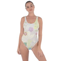 Flower Rainbow Star Floral Sexy Purple Green Yellow White Rose Bring Sexy Back Swimsuit by Mariart