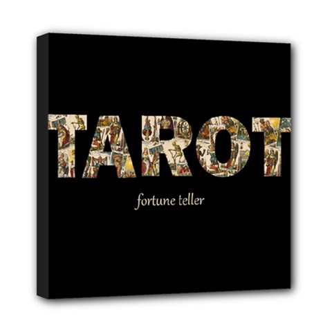 Tarot Fortune Teller Mini Canvas 8  X 8  by Valentinaart