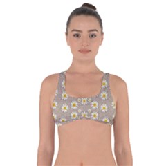 Star Fall Of Fantasy Flowers On Pearl Lace Got No Strings Sports Bra by pepitasart