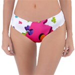 Passel Picture Green Pink Blue Sexy Game Reversible Classic Bikini Bottoms