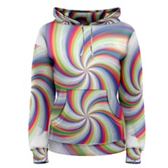 Prismatic Hole Rainbow Women s Pullover Hoodie by Mariart