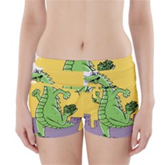 Dragon Boyleg Bikini Wrap Bottoms by Celenk