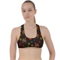 Thanksgiving turkey  Criss Cross Racerback Sports Bra View1