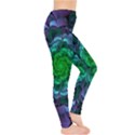 Beautiful Purple & Green Aeonium Arboreum Zwartkop Leggings  View4